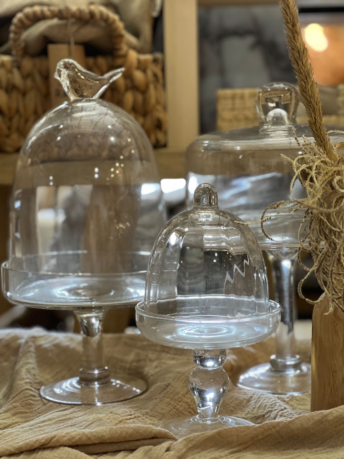 PH PandaHall 4 Campanas De Cristal Con Base De Corcho, Pequeñas Botellas De  Vidrio Decorativas Para, image size:1200x1600