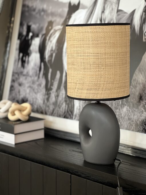Velador Gris Mate - Imagen 4