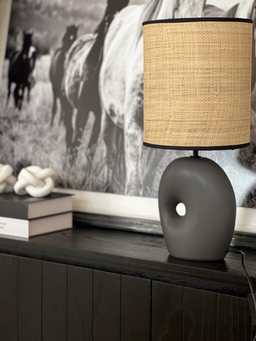 Velador Gris Mate - Imagen 5